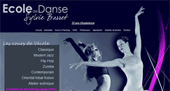 Desktop Screenshot of danse-sylvie-barret.com